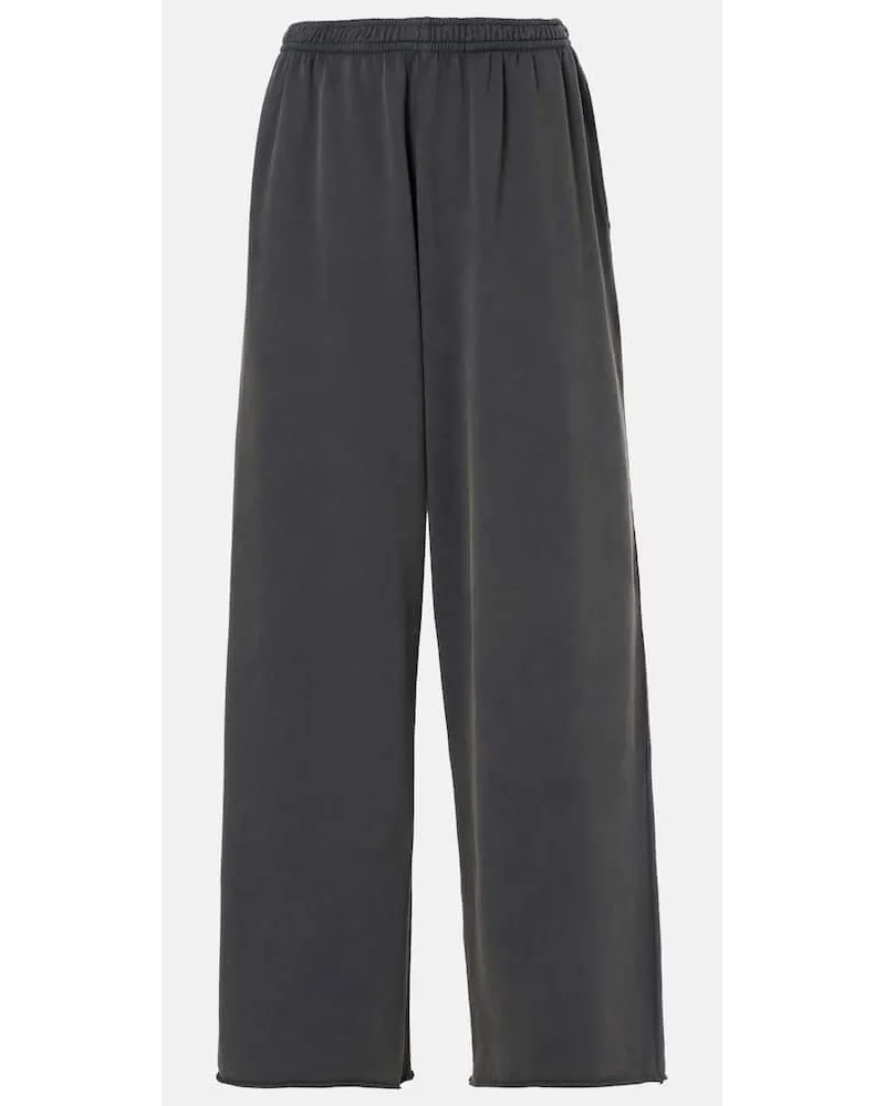 Acne Studios Jogginghose Felin Aus Baumwoll Jersey Blau