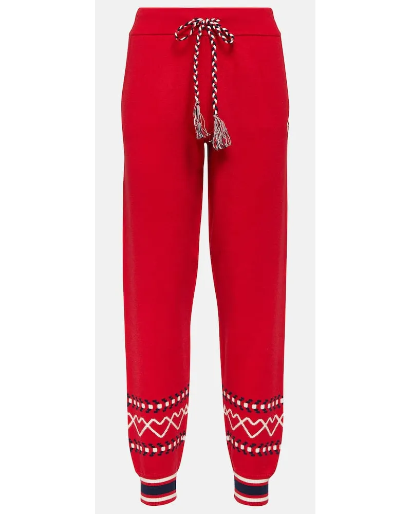 The Upside Jogginghose Monterosa Jojo Aus Einem Baumwollgemisch Rot