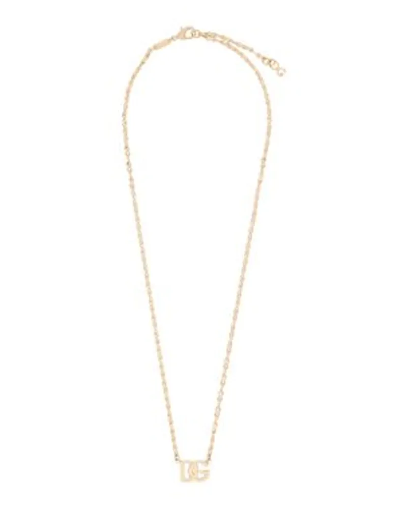 Dolce & Gabbana Kettenglieder Chooker Mit Dg Logo Gold