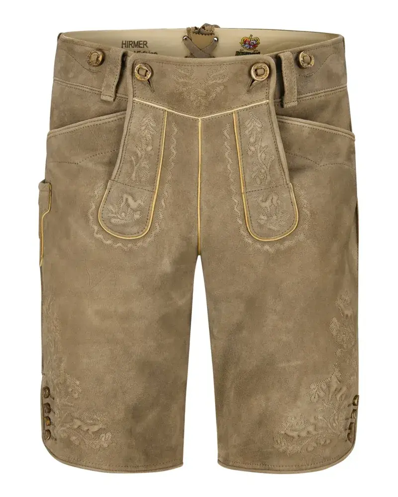 Meindl Lederhose Steiermark Aus Ziegenleder Hellgrau