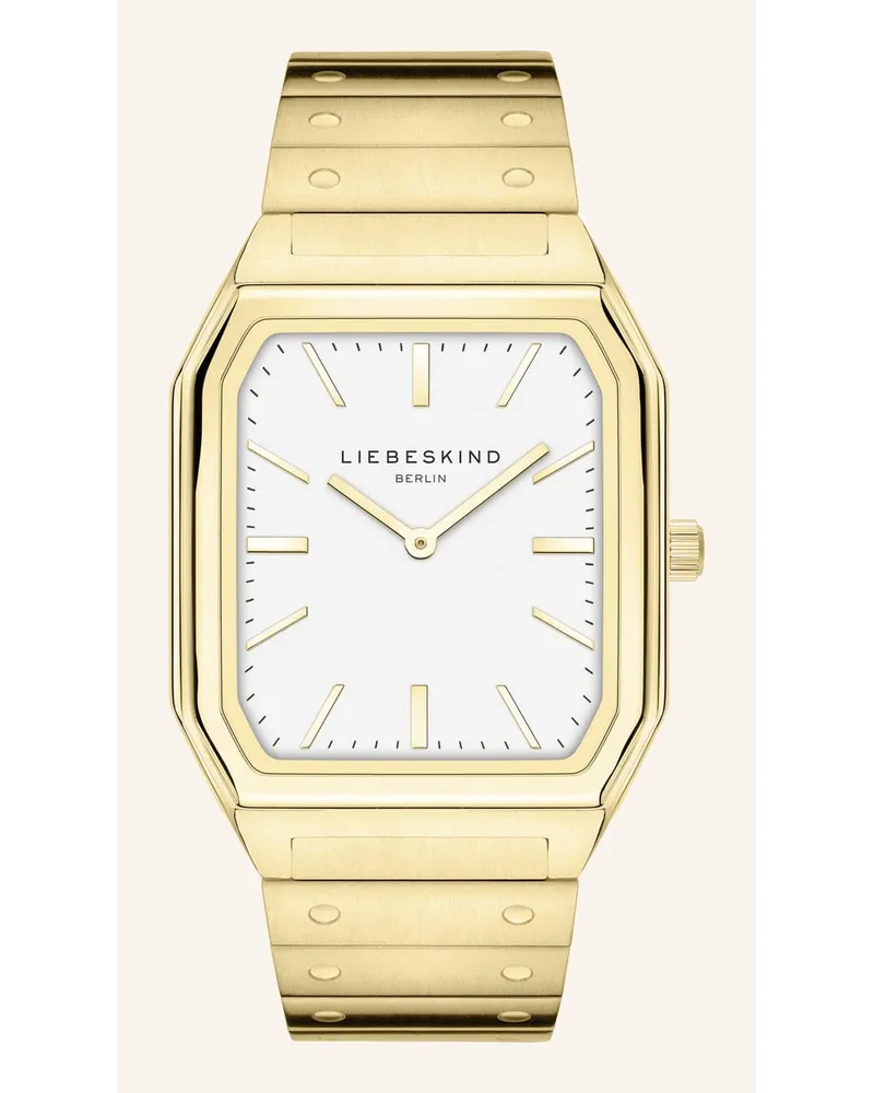 Liebeskind Armbanduhr Aus Edelstahl Gold