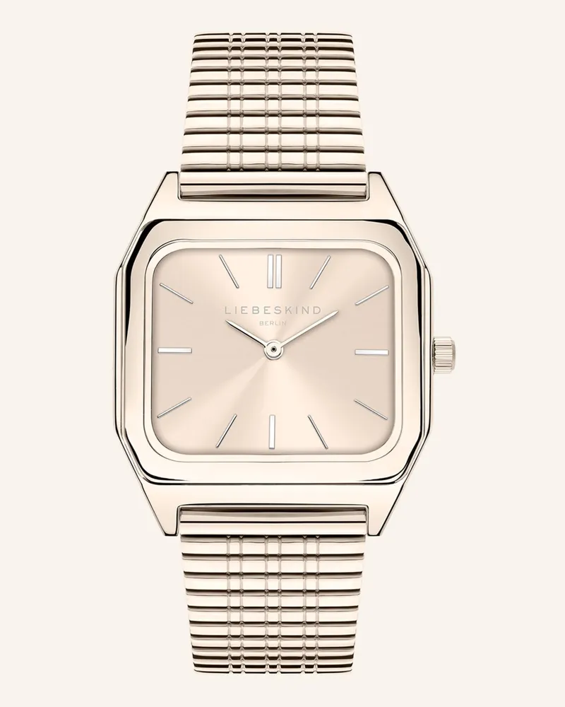Liebeskind Armbanduhr Aus Edelstahl Rosegold