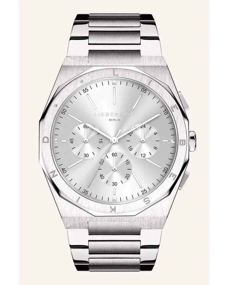Liebeskind Armbanduhr Aus Edelstahl Silber