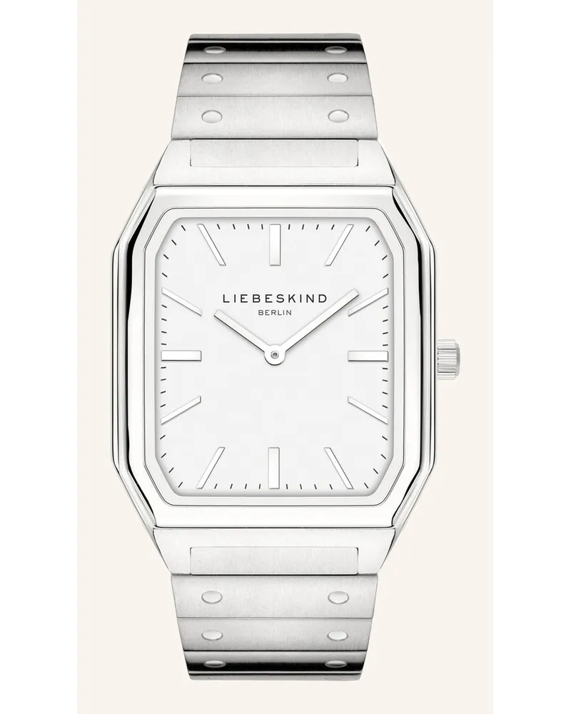 Liebeskind Armbanduhr Aus Edelstahl Silber