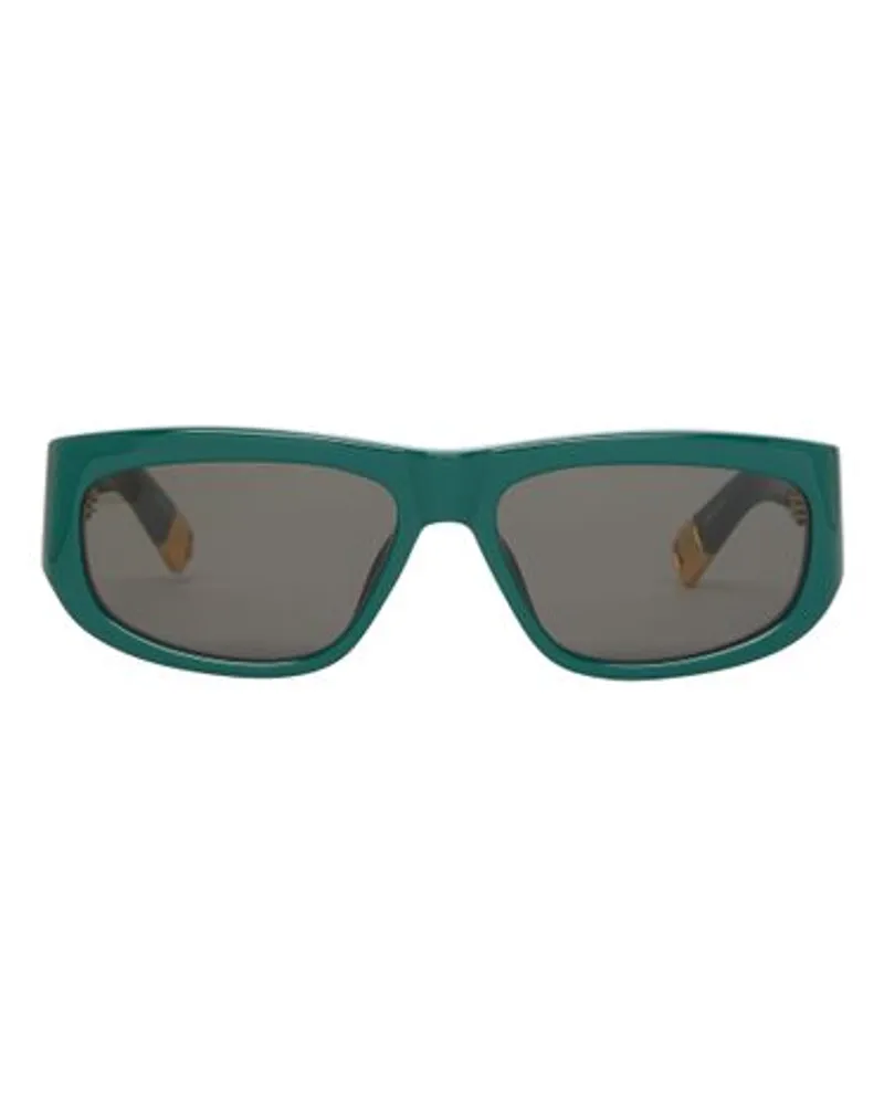 Linda Farrow Sonnenbrille Pilota Green