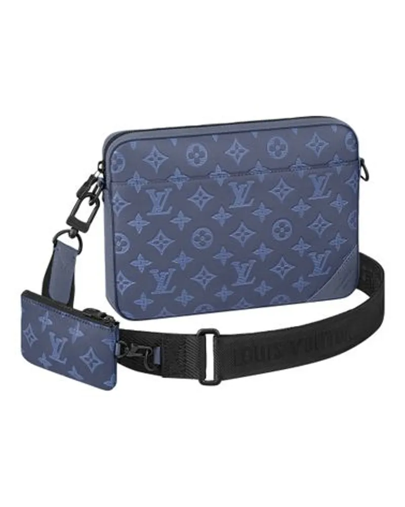 Louis Vuitton Duo Messenger Tasche Navy