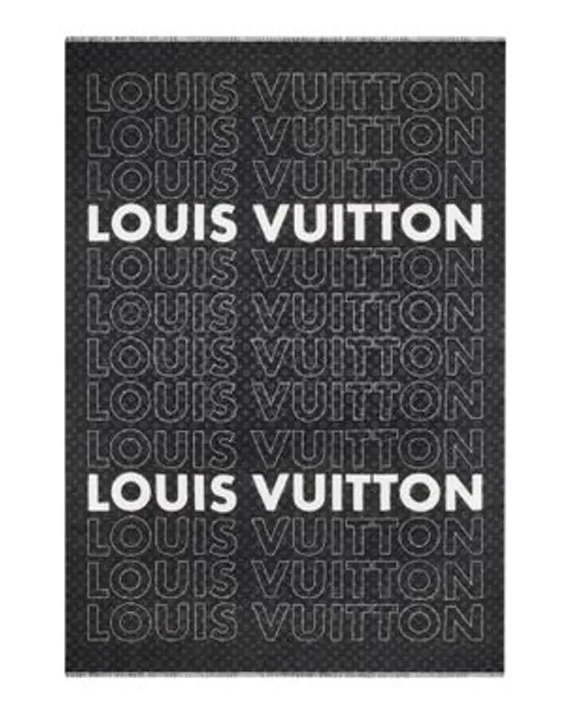 Louis Vuitton Lv List Stola Navy