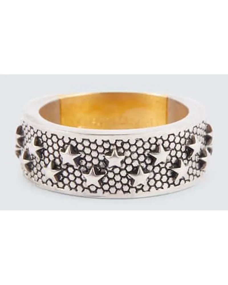 Maison Margiela Verzierter Ring Silber