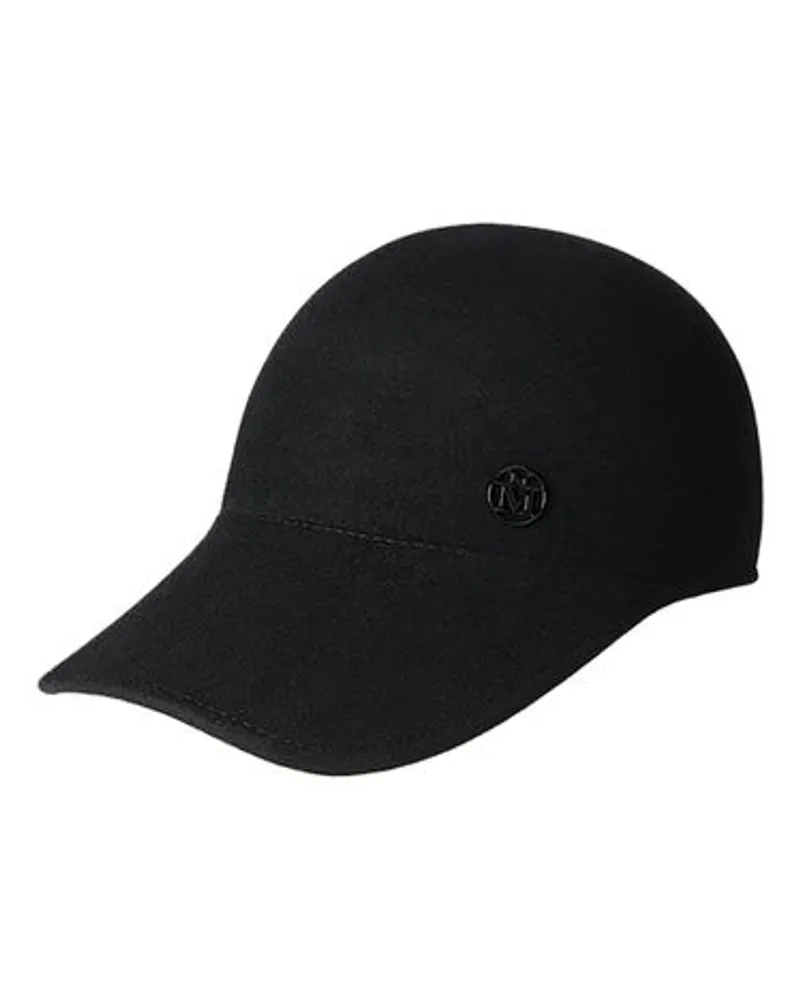 Maison Michel Baseballkappe Tiger Black