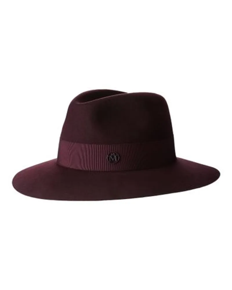 Maison Michel Fedora Hut Henrietta Black