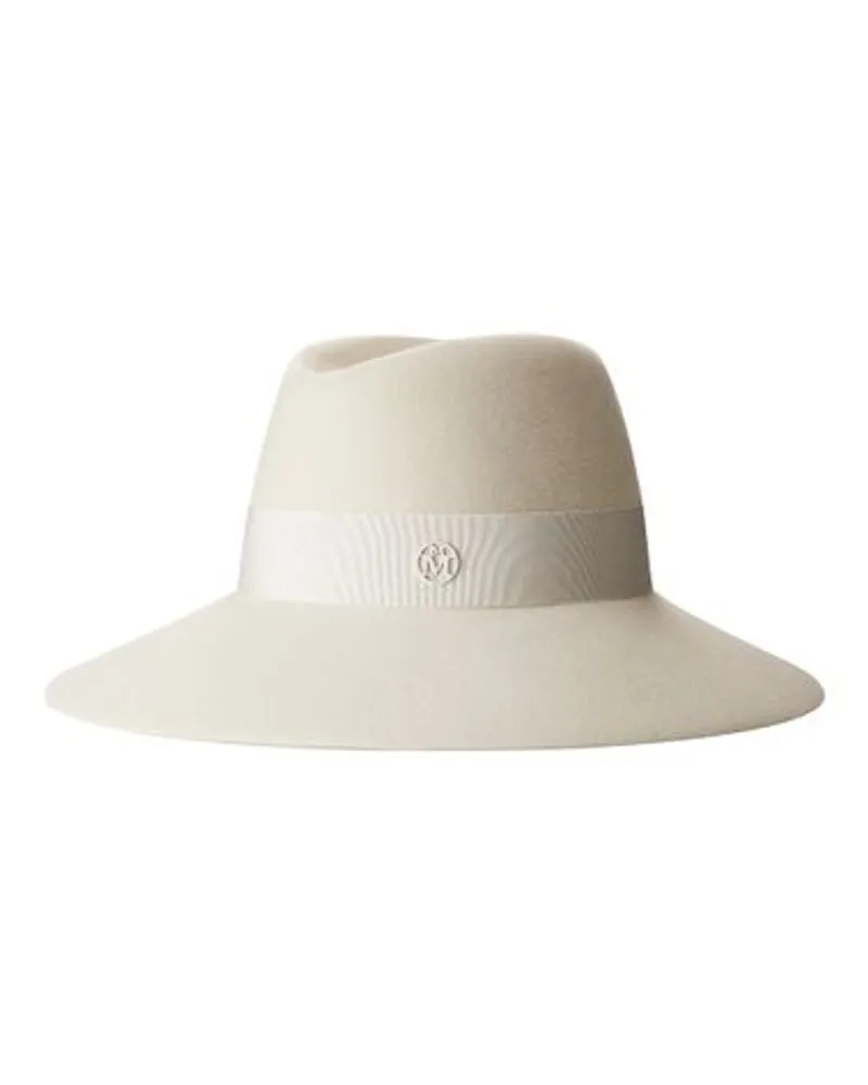 Maison Michel Fedora Hut Kate Yellow