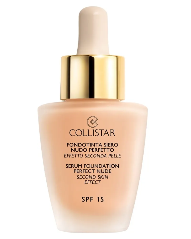 Collistar Make Up Serum Perfect Nude Foundation 2 Beige Weiss