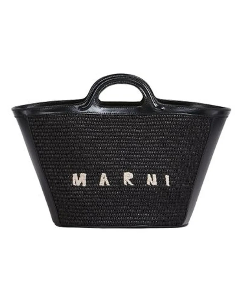 Marni Kleine Tasche Tropicalia Black