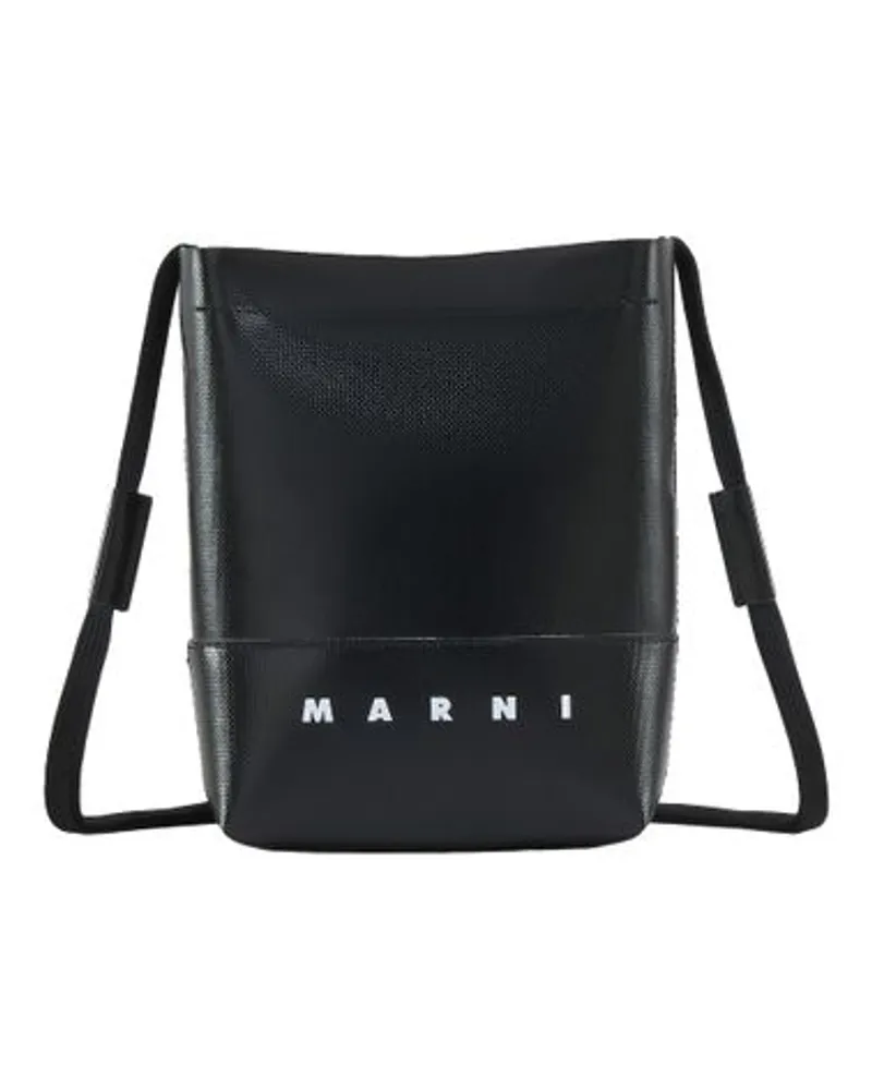 Marni UmhäNgetasche Mit Bindeband Black