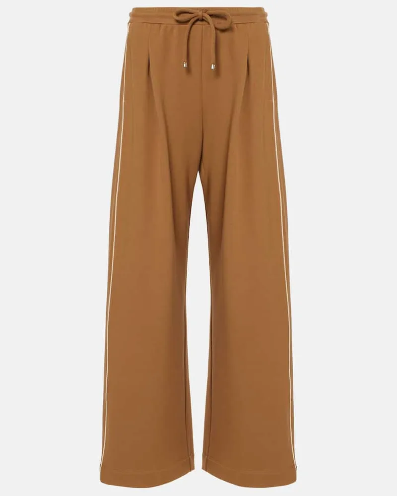 Max Mara Leisure Jogginghose Curve Braun