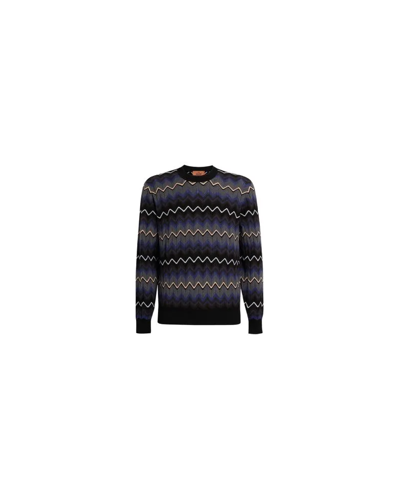 Missoni Rundhalspullover Multicolor