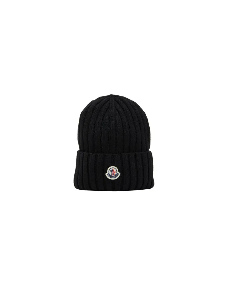 Moncler MüTze Mit Logo Black