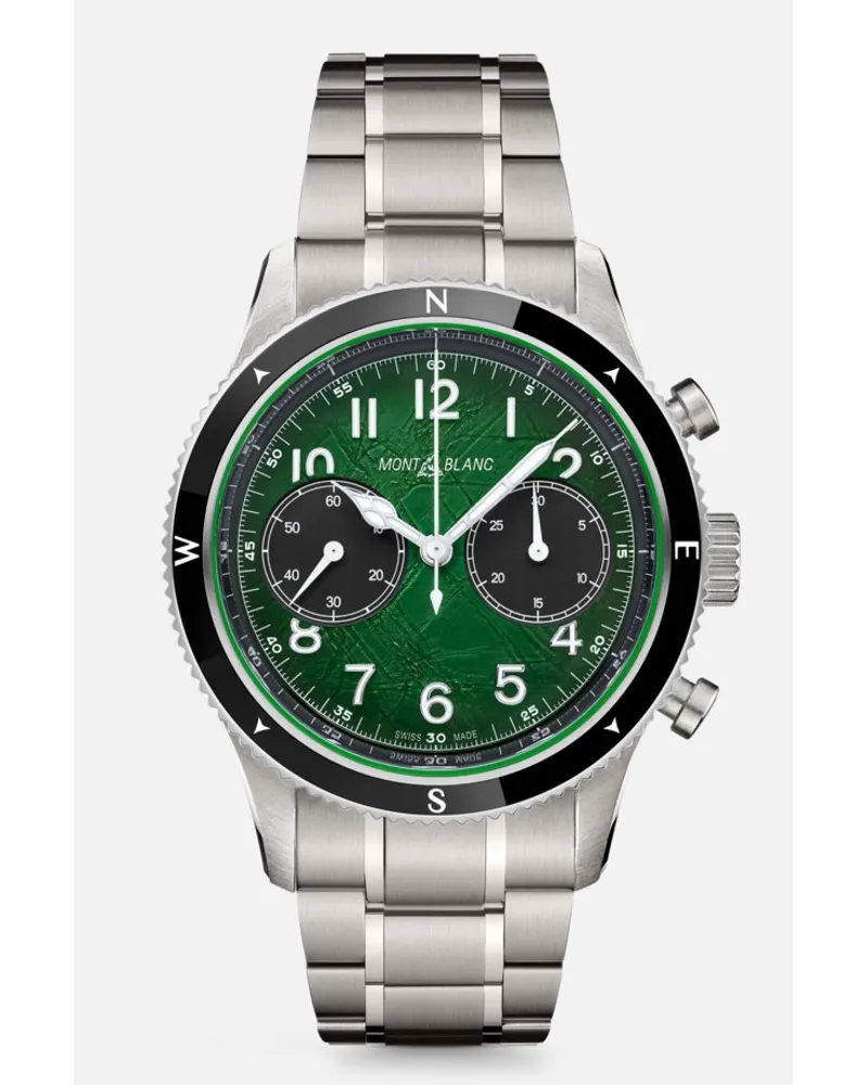 Montblanc 1858 Automatic Chronograph 0 Oxygen GrüN
