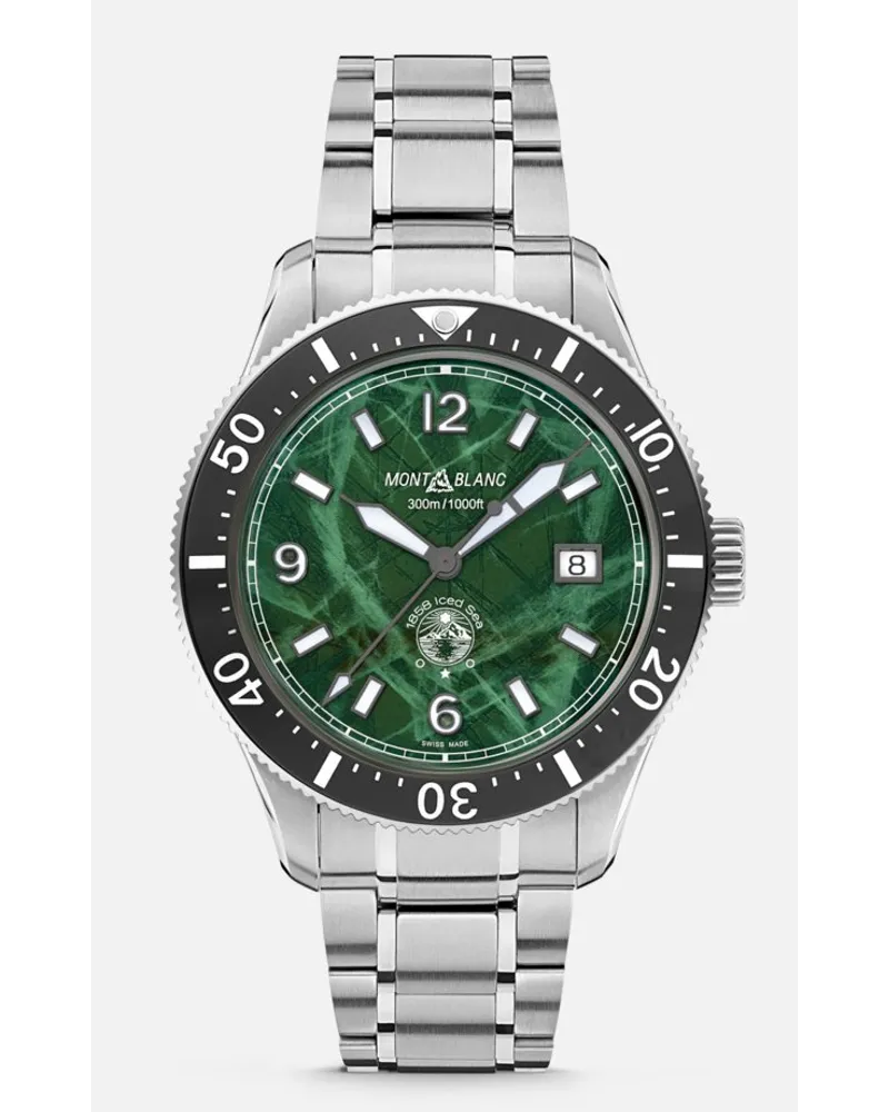 Montblanc 1858 Iced Sea Automatic Date GrüN