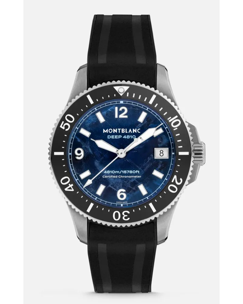 Montblanc Iced Sea 0 Oxygen Deep 4810 Schwarz