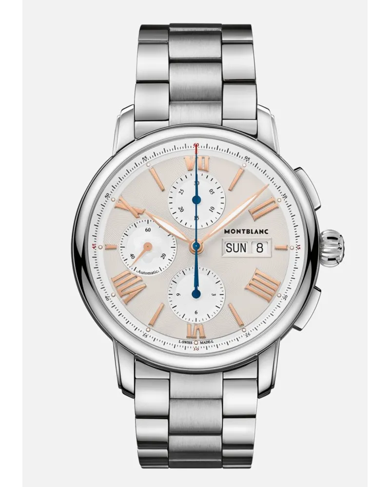 Montblanc Star Legacy Chronograph Day & Date Silber