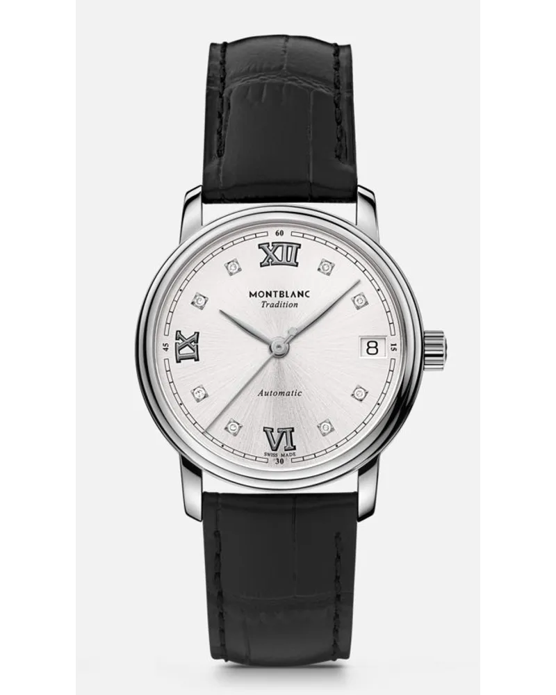 Montblanc Tradition Automatic Date 32 Mm Beige