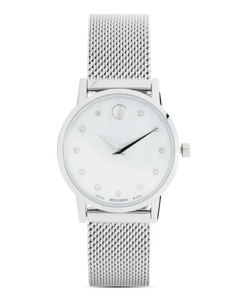 Movado Museum Classic 40mm Weiß