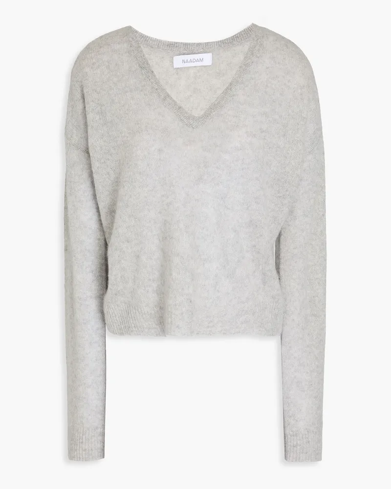 NAADAM Kaschmirpullover Grau