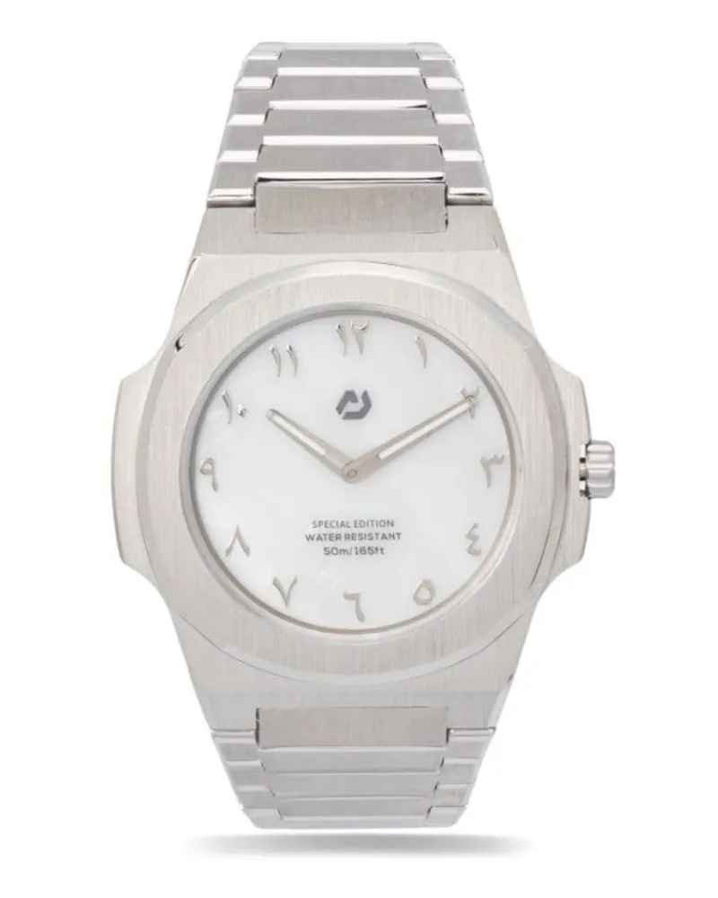 Nuun Official Montre Slim 38mm Weiß