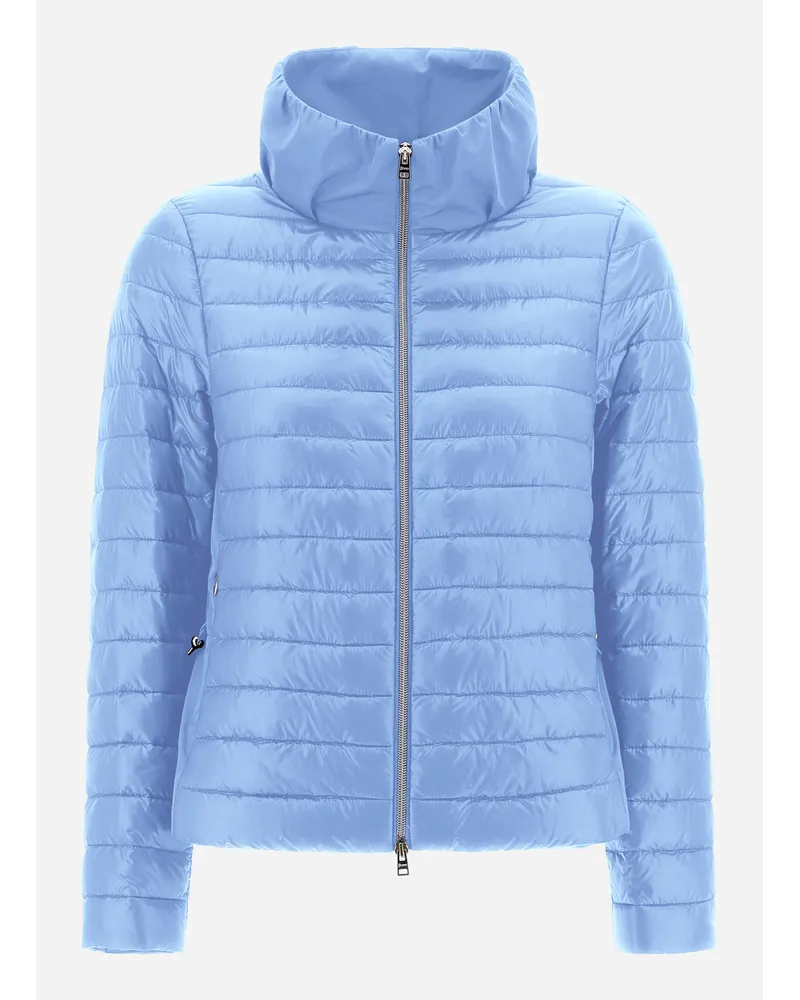 Herno Nylon Ultralight Und Techno Taffetà Bomberjacke Hellblau