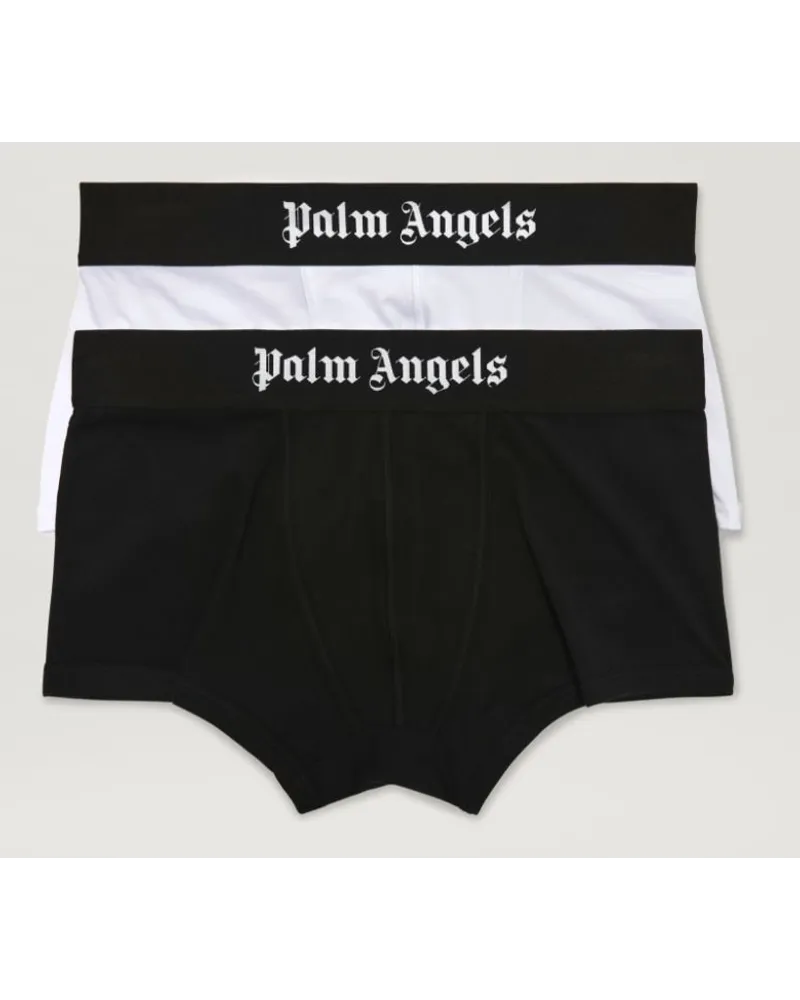 Palm Angels 2er Pack Boxer Shorts Schwarz