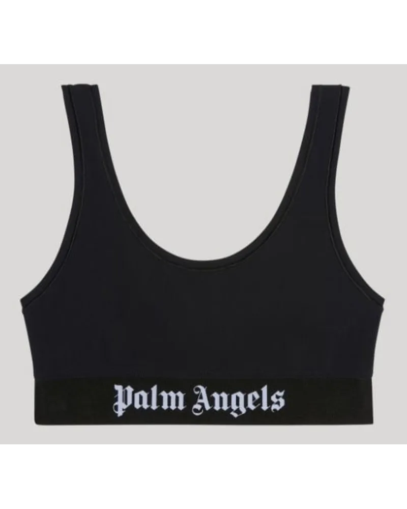 Palm Angels Sport Bh Mit Logo Schwarz
