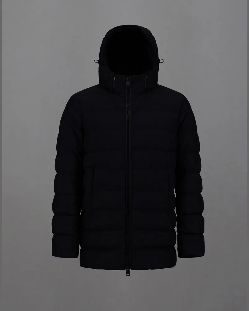 Herno Parka Laminar Aus Gore Tex Infinium Windstopper Schwarz