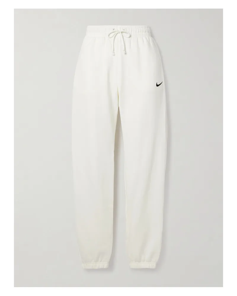 Nike Phoenix Jogginghose Aus Jersey Einer Baumwollmischung Creme