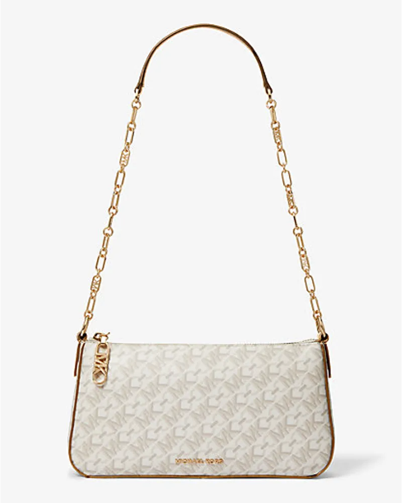 Michael Kors Pochette Empire Medium Mit Kette Natur
