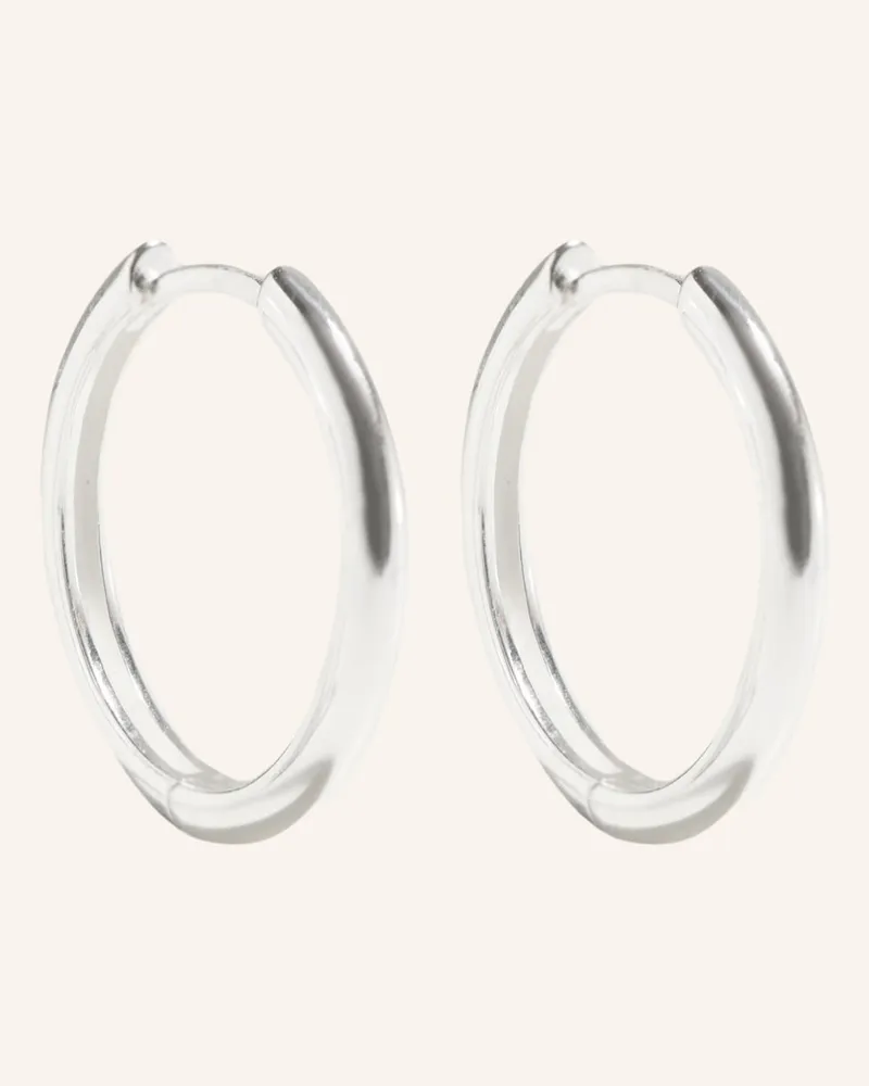 POMPIDOU Ohrringe Lillian Small By Glambou Silber