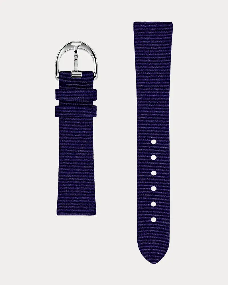 Ralph Lauren Rl888 Uhrenarmband Aus Rips Purple