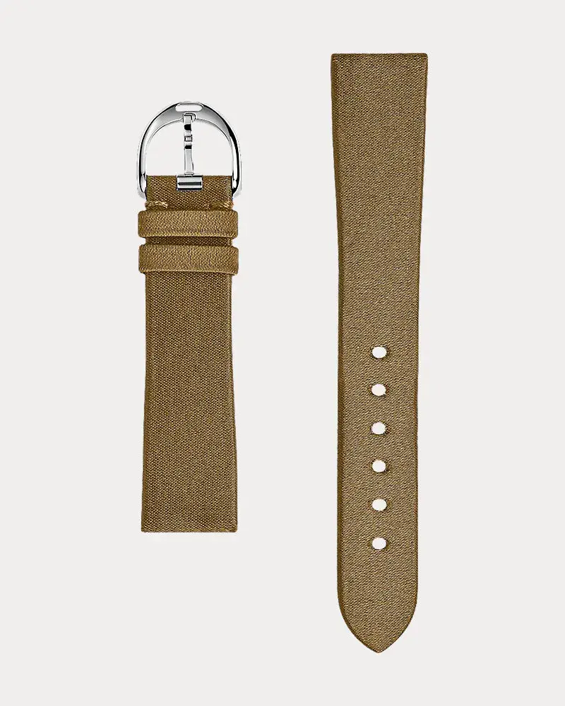 Ralph Lauren Rl888 Uhrenarmband Aus Satin Tan