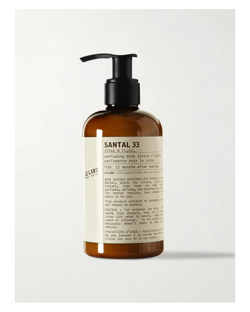 Le Labo Santal 33 Body Lotion 237 Ml – Bodylotion Farblos