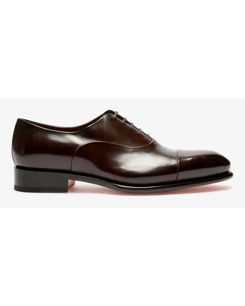 Santoni Halbschuhe Braun