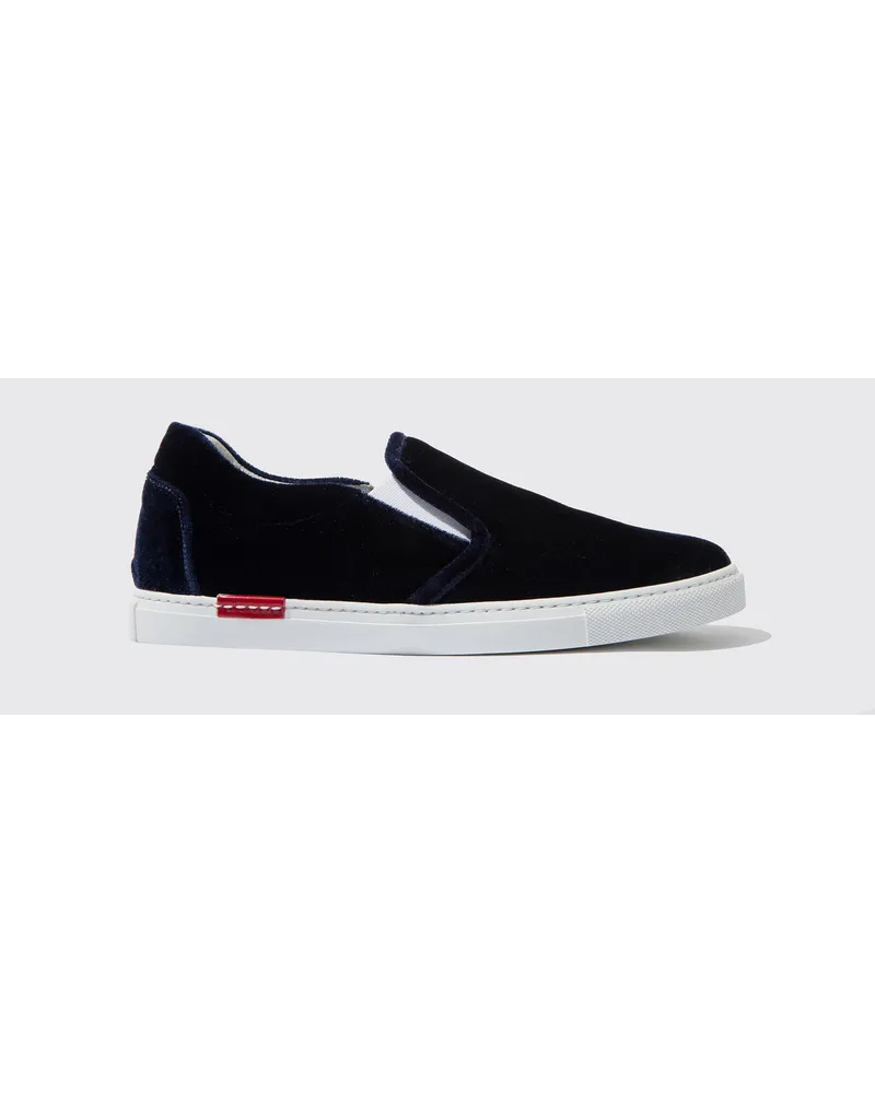Scarosso Asia Blu Velluto Schwarz