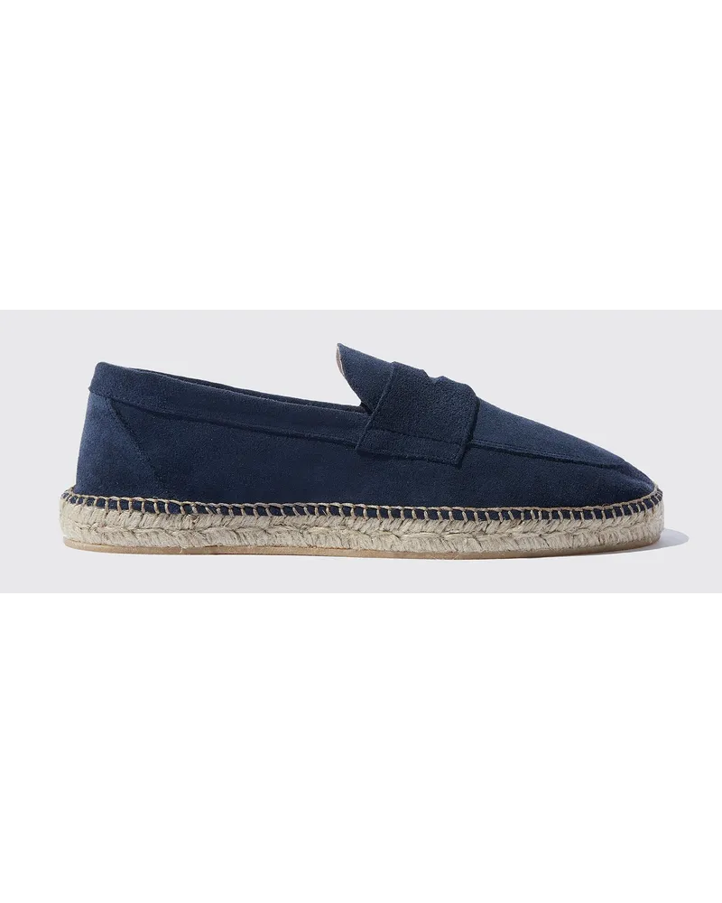 Scarosso Diego Blue Suede Blau