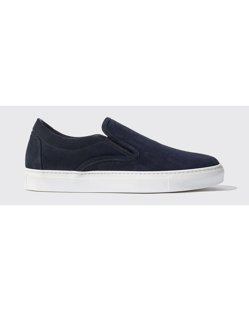Scarosso Filippo Blu Scamosciato Blau