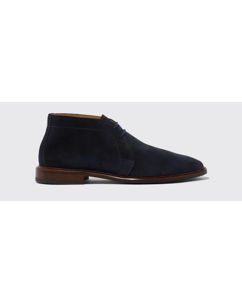 Scarosso Gary Blue Suede Blau
