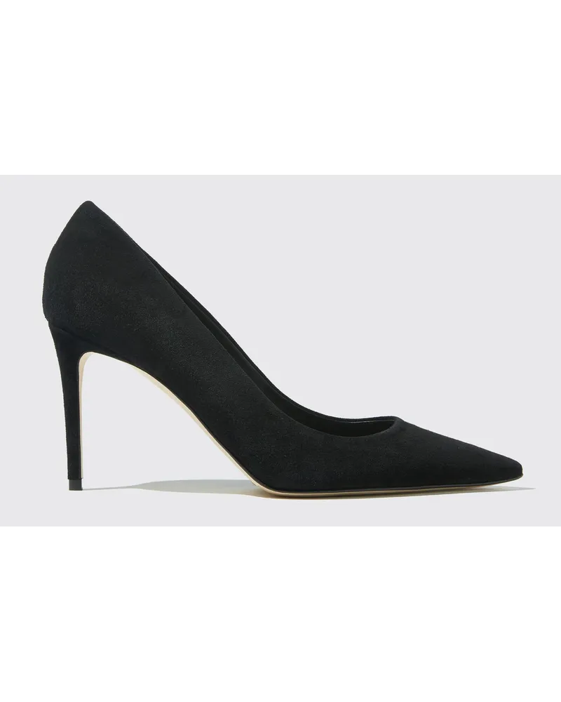 Scarosso Gigi Black Suede Schwarz
