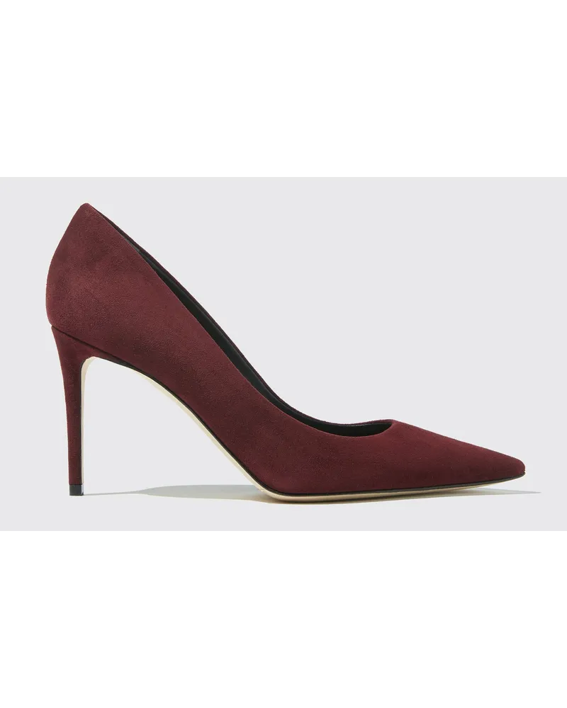 Scarosso Gigi Burgundy Suede Bordeaux