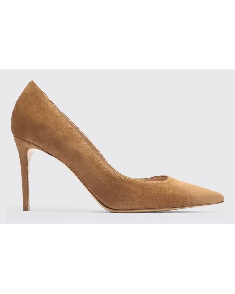 Scarosso Greta Hellbraun Veloursleder