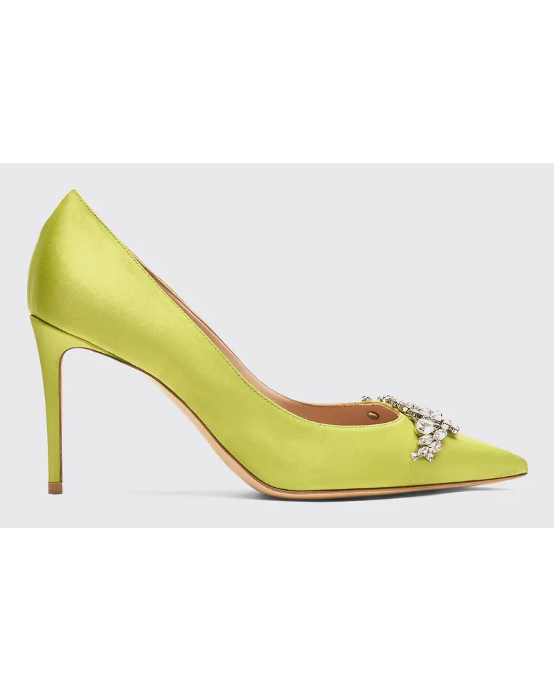 Scarosso Greta Lime Satin