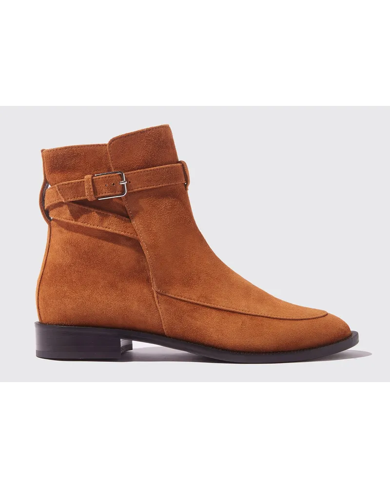 Scarosso Kelly Chestnut Suede Kastanienbraun