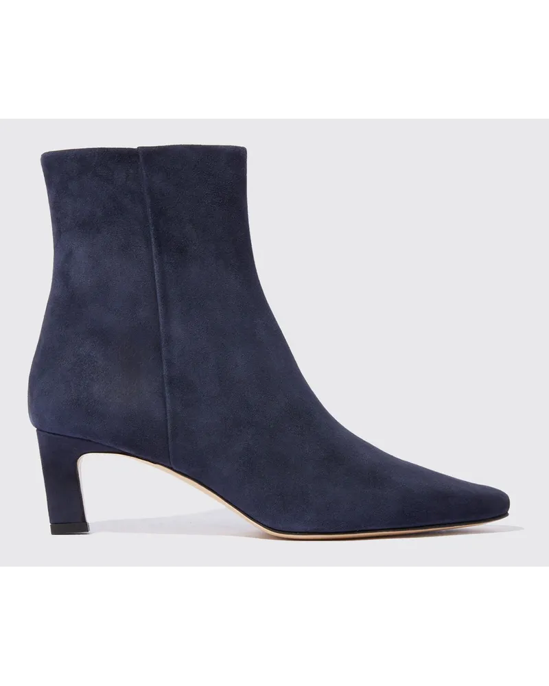 Scarosso Kitty Blaues Veloursleder Blau